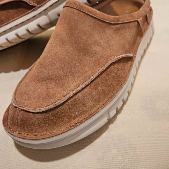Vionic mens 9.5 hazelnut slide main image 4